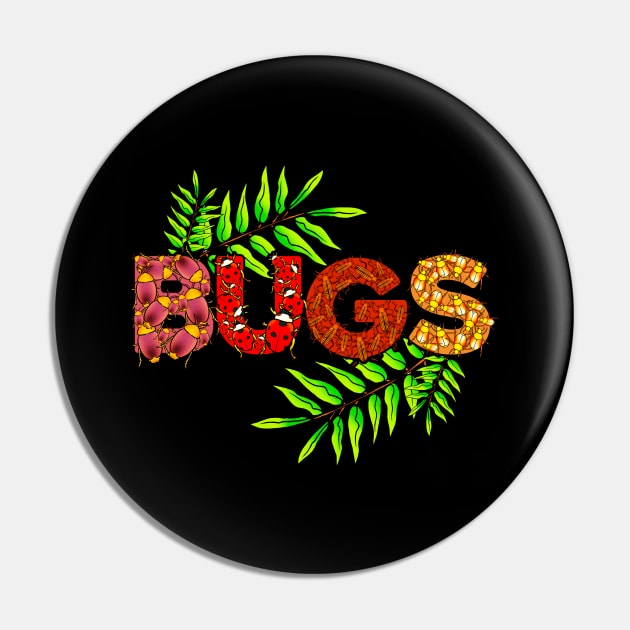 Awesome Bugs Insects & Plants Cute Nature Pin by theperfectpresents