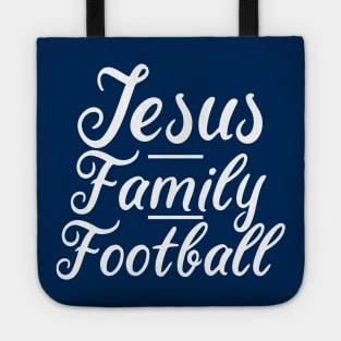 Jesus Family Football Tote