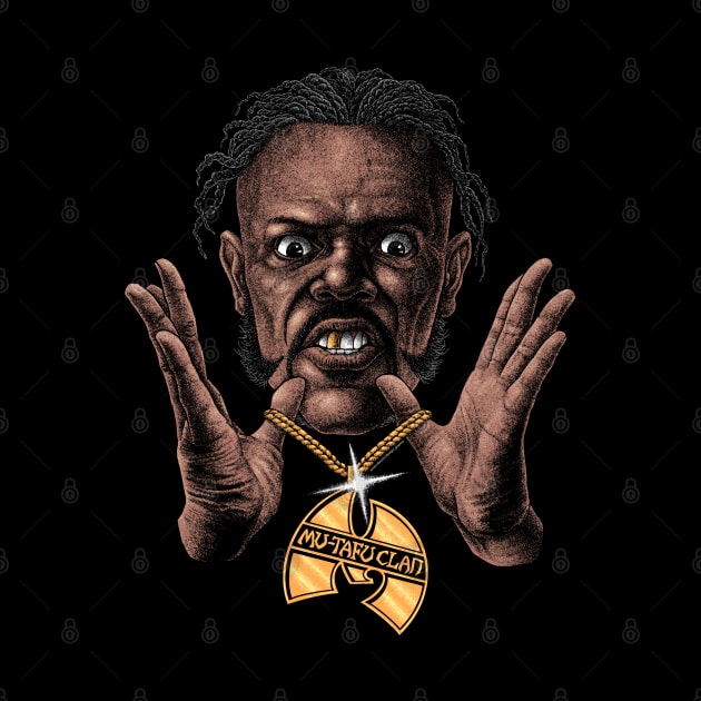 Mutafuclan, Samuel L Jackson, Jules Winnfield by PeligroGraphics