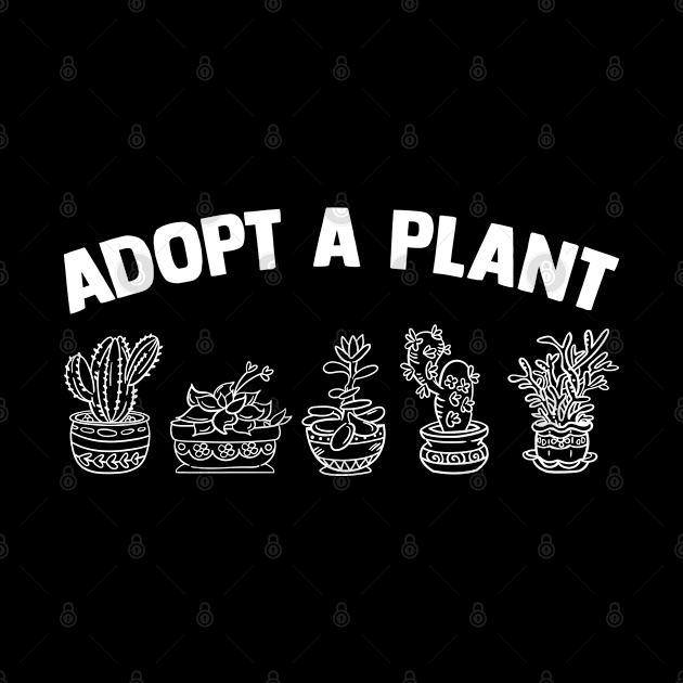 Adopt A Plant Loves Gardening Planting Indoor Gardener by sBag-Designs