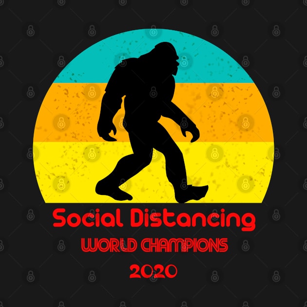 Social Distancing World Champions by BlueLook