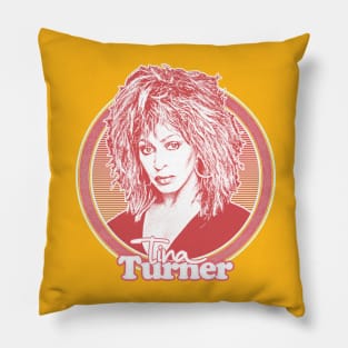 Tina Turner // 80s Style Retro Fan Art Design Pillow