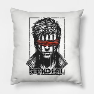 See No Evil Pillow