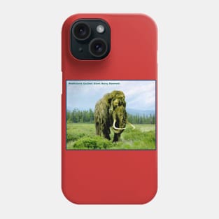 Prehistoric Mammoth Giant Extinct Hairy Elephant Phone Case