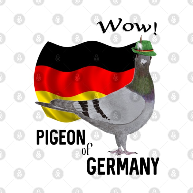 Pigeon of Germany by KC Morcom aka KCM Gems n Bling aka KCM Inspirations