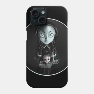 Little Wednesday Addams Phone Case