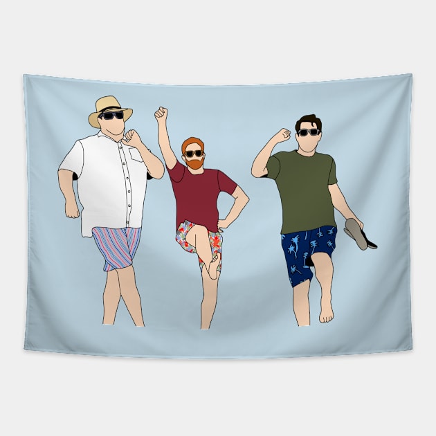 Modern family Tapestry by sara-fanarts