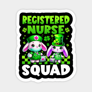 Rn Nursing registered nurse squad Nurse st Patricks Day Magnet