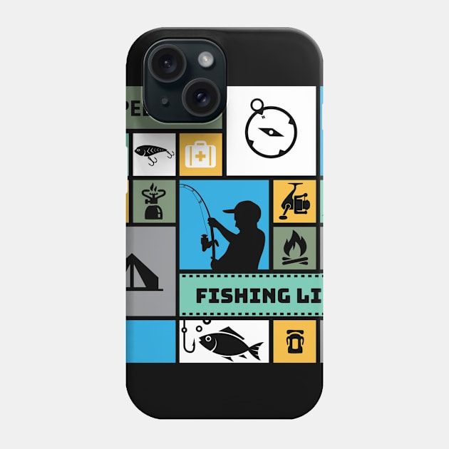 Fishing Expedition Phone Case by haizuladri78