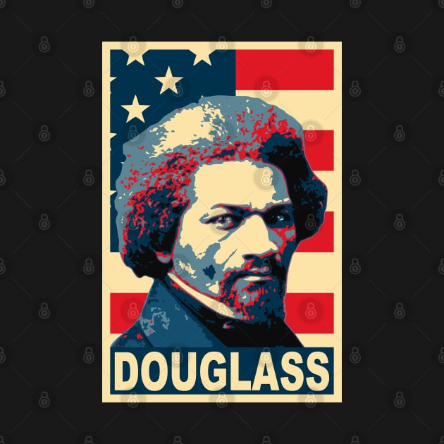 Frederick Douglass America Poster by Nerd_art