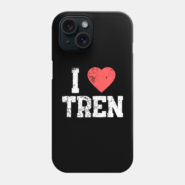 I love Tren Vintage Phone Case by sabrinasimoss