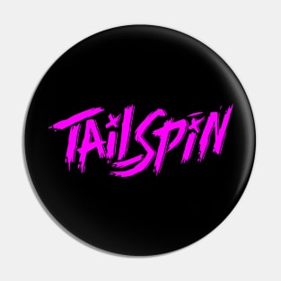 Tailspin Band Philadelphia Hot Pink Logo Pin