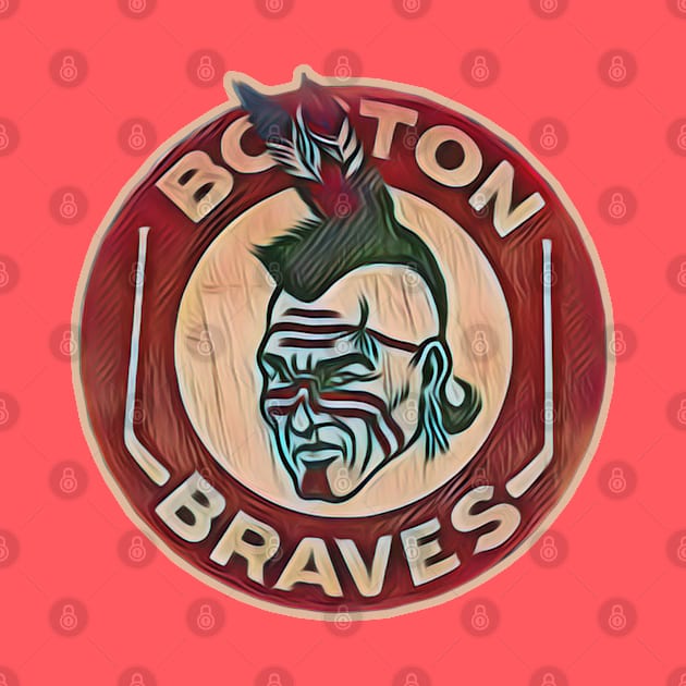 Boston Braves Hockey by Kitta’s Shop