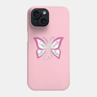 Breast Cancer Awareness Ribbon T-shirt and things Phone Case