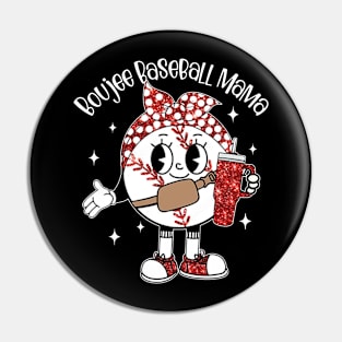 Boujee Baseball Mama Pin