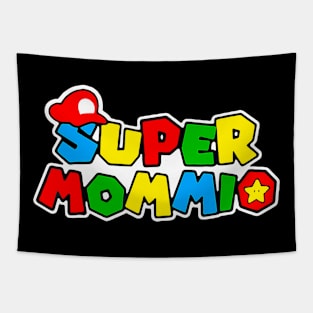 Funny Super Gamer Mommio Mother's Day Tapestry