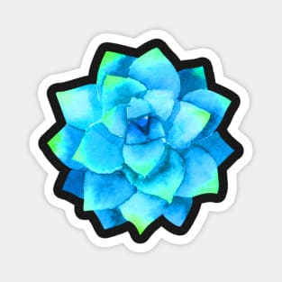 Blue Flower Magnet