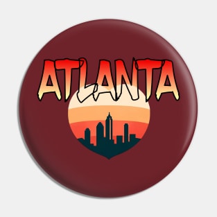 Atlanta Peach Pin