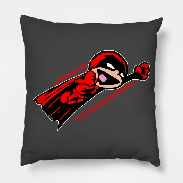 Super Hero Pillow by the Mad Artist