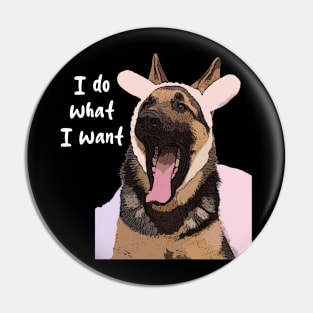 Fur-tastic Fashion German Shepherd-inspired T-shirts for Dog Aficionados Pin