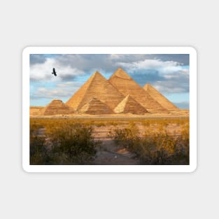 Giza Pyramids Magnet