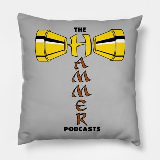 The Hammer Podcasts! Logo Pillow