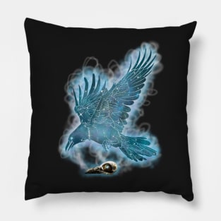 Spiritual Release-Raven Pillow