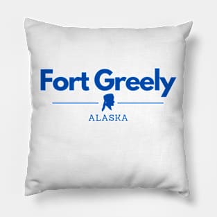 Fort Greely, Alaska Pillow