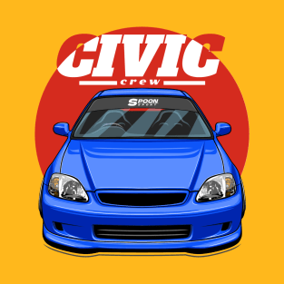 Civic Crew (blue) T-Shirt