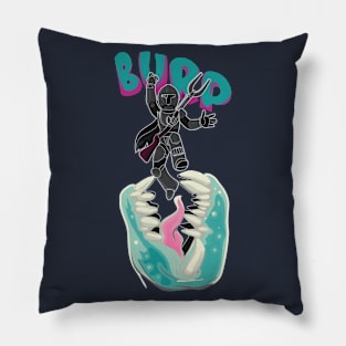 burpty hunter Pillow