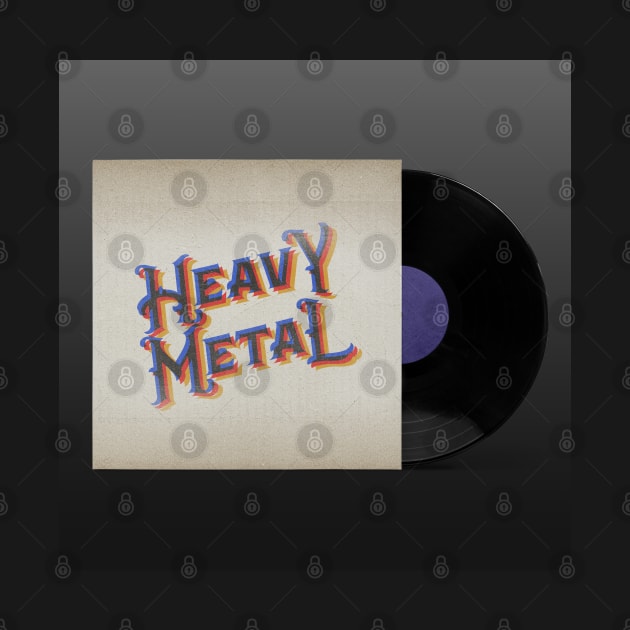 VINTAGE VINYL HEAVY METAL by elSALMA