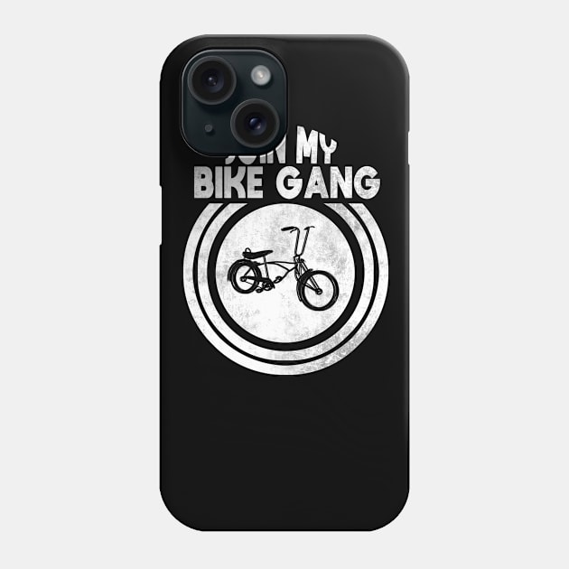 Join My Bike Gang Phone Case by HappyGiftArt