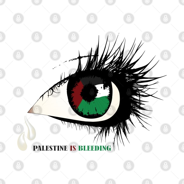 Palestine is bleeding by mutarek