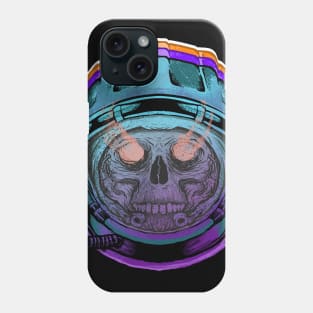 Colorful Skull Astronaut Phone Case