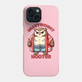 Sumo owl Phone Case