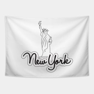 New York Statue of Liberty Tapestry