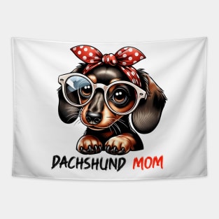 Dachshund Mom Tapestry