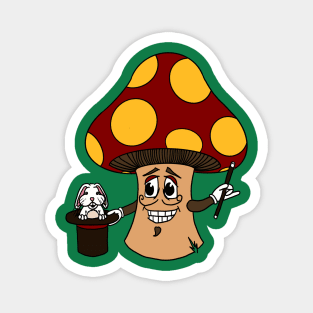 Magic Mushroom Magnet