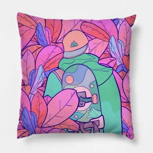 Lost in the forest Pillow