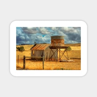 Old Barn & Water Tank, Kanmantoo, South Australia Magnet