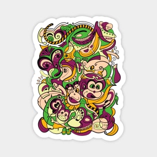 MONKEY - 12 Zodiac Animals Magnet