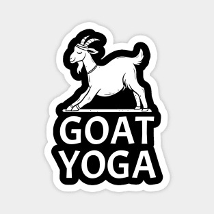 Goat Yoga With Goat Magnet