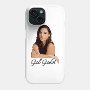 Gal Gadot Vector Art Phone Case