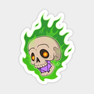 Rollplay Guild: Chibi Creature (Flame Skull) Magnet