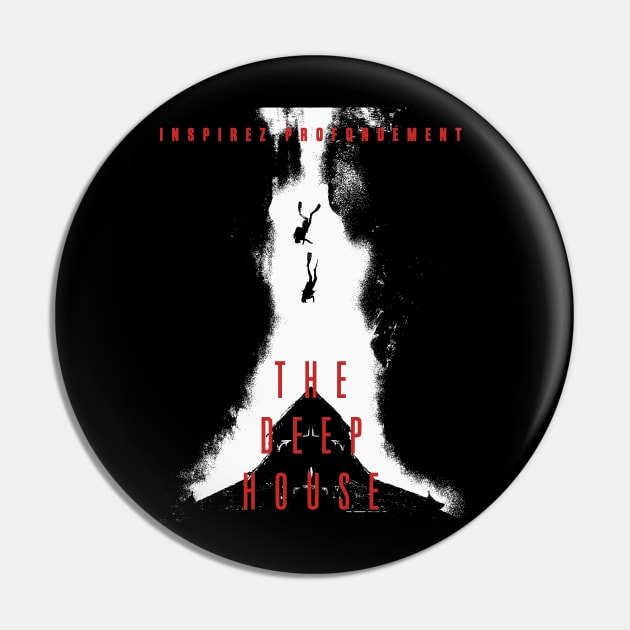 The Deep House Pin by amon_tees