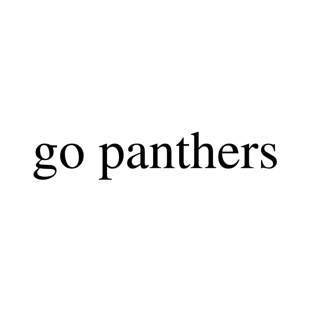 go panthers by delborg