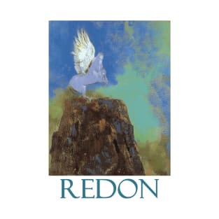 White Pegasus by Odilon Redon T-Shirt