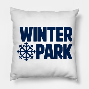Vintage Winter Park Pillow