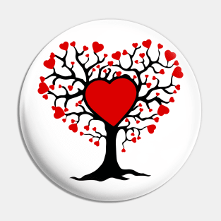 The heart tree is lovable Pin