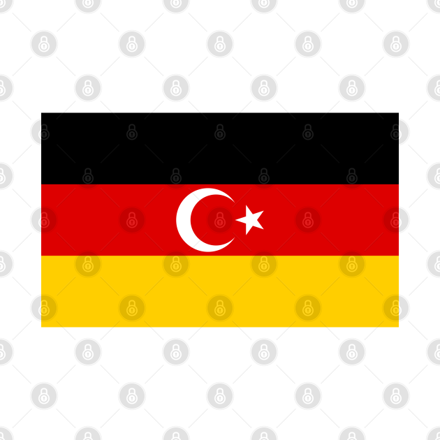Turkish German Flag German Turkish Body Bébé TeePublic FR